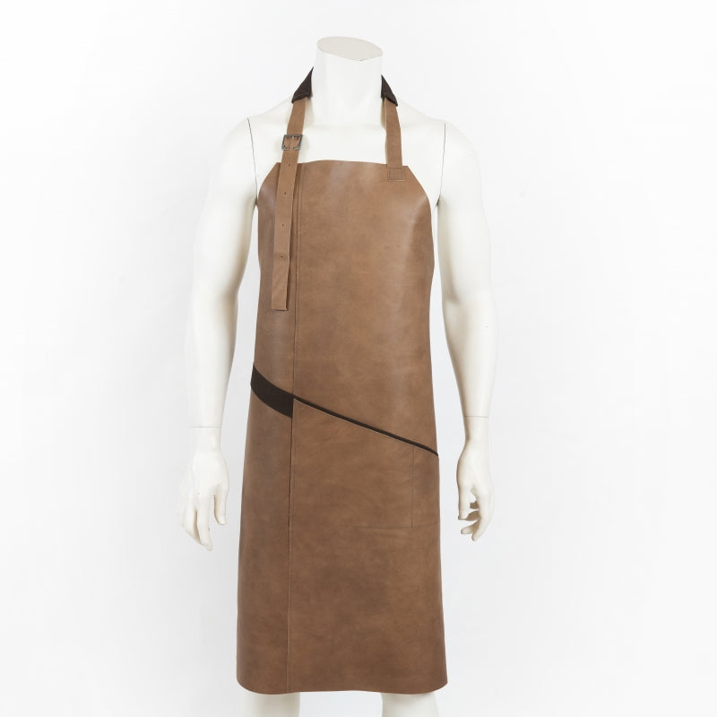 Leather Apron - Beige