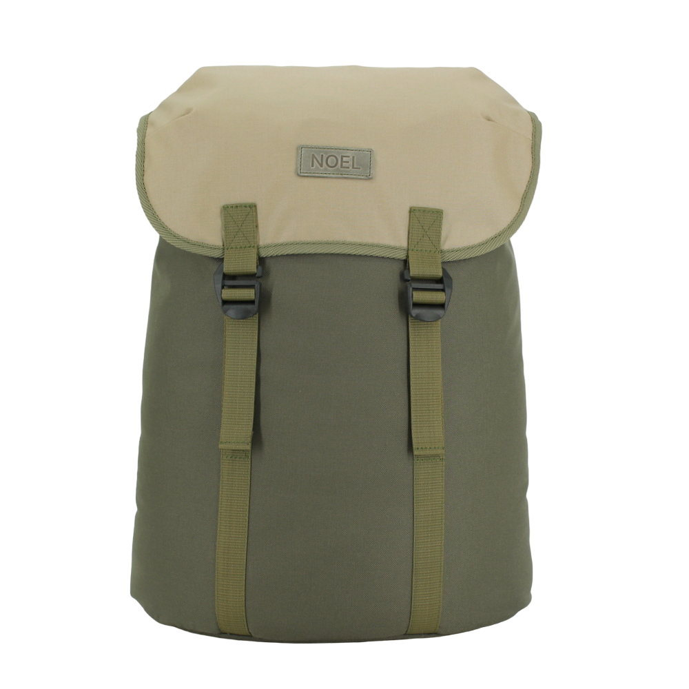 Khaki & Beige Cafe Backpack by Matrix Pro, made of durable Cordura, available on USMIH Grid, accepts card and cryptocurrency payments.