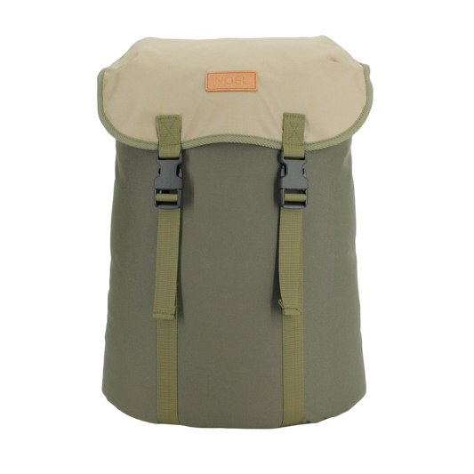 Khaki and beige Cafe Backpack by Matrix Pro, 18L waterproof Cordura, in USMIH Grid. Buy with card or cryptocurrency. European brand.